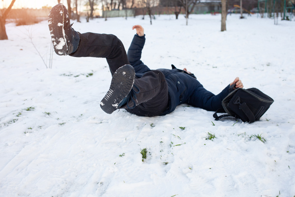 Can You Sue A Property Owner For Slipping On Ice?